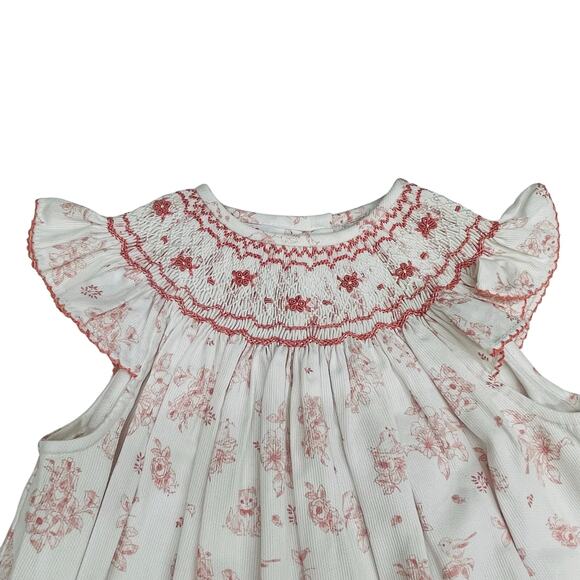 NWT Ruth & Ralph 3T Helen Cat Toile Dress - Picture 2 of 5